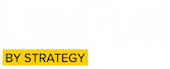 Leadfuel By Strategy Logo White